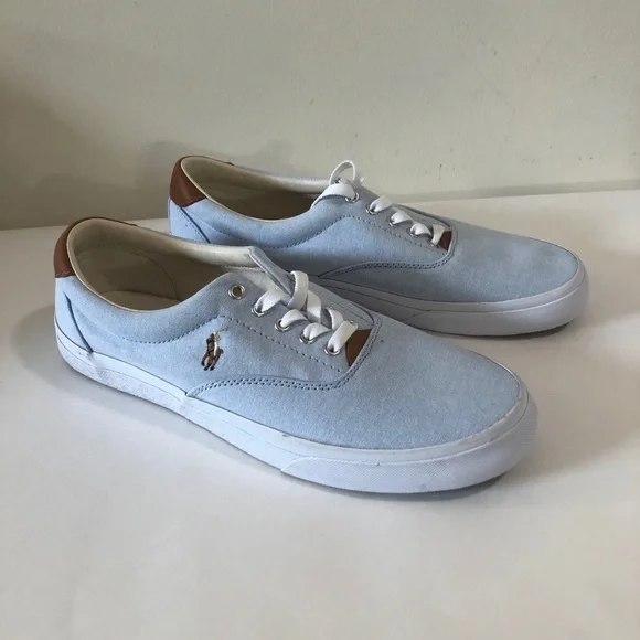 Polo Ralph Lauren | Shoes | Polo Ralph Lauren Low Top Blue  display picture 3